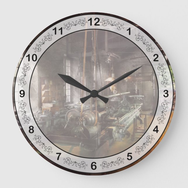 Relógio Grande Operador - torno - um torno longo (Frente)