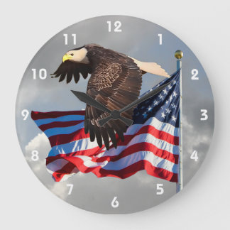 RELÓGIO GRANDE ORGULHOSO SER UNS 2 AMERICANOS