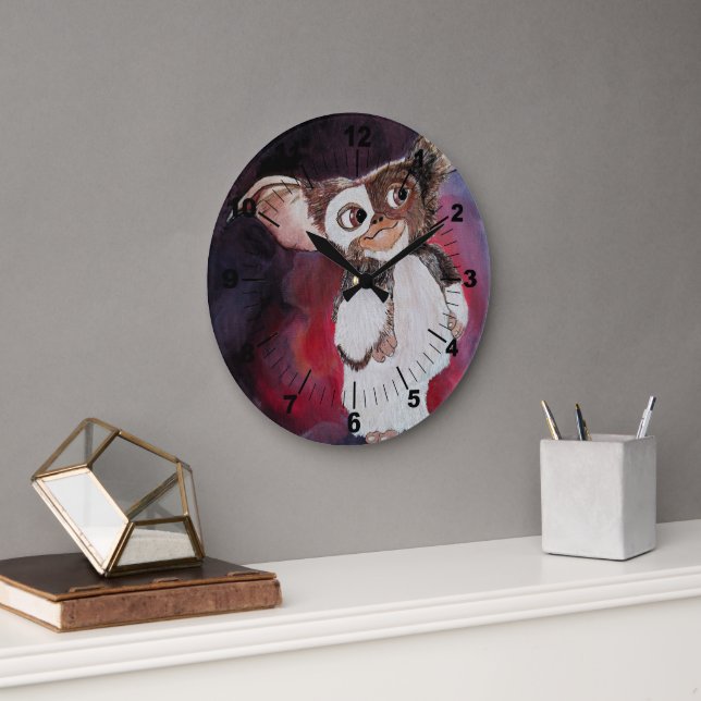 Relógio Grande Oriental Creature Painting by Alfred Fox (Escritório)