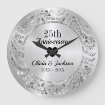 Ornamento Floral de Prata