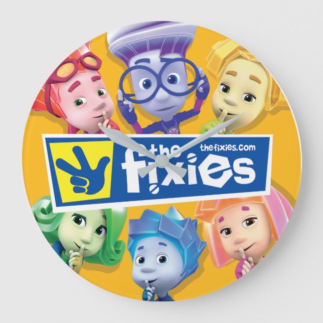 Relógio Grande Os miúdos de Fixies | Fixie (Frente)