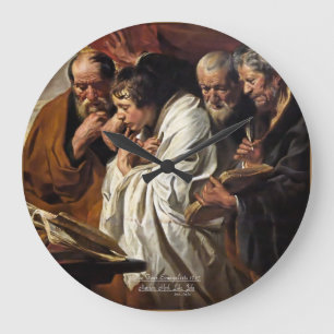 Relógio Grande Os Quatro Evangelistas Matthew Mark Luke John