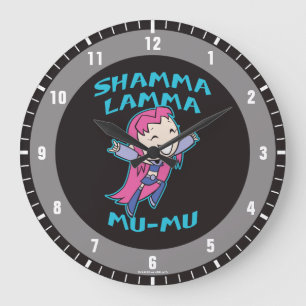 Relógio Grande Os titã adolescentes vão! Starfire "Shamma Lam