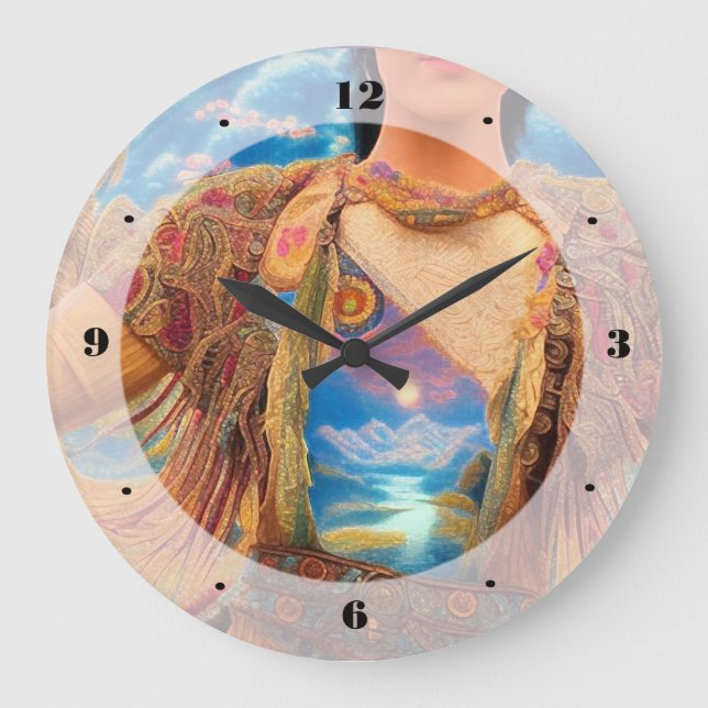 Relógio Grande Ouro Crowns (Frente)