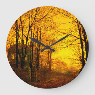 Relógio Grande Outubro depois John Atkinson Grimshaw