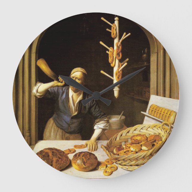 RELÓGIO GRANDE PADEIRO ANTIGO DO FORNO, LOJA DO PÃO DA PADARIA (Frente)