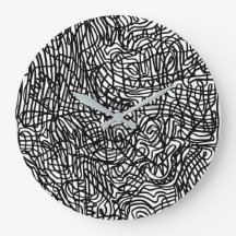 Padrão abstrato preto e branco