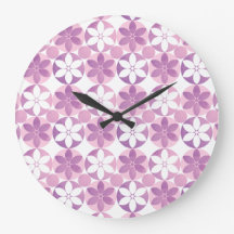 Padrão de Azulejo de Aquarela Roxo Geométrico