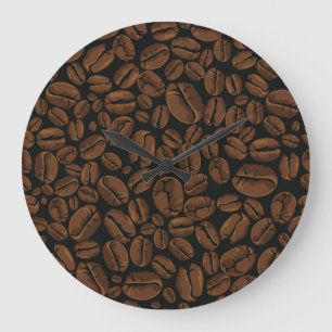 Relógio Grande Padrão de café