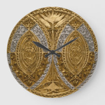 Padrão De Deco De Arte De Prata E Dourada