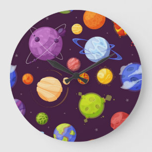 Relógio Grande Padrão de espaço