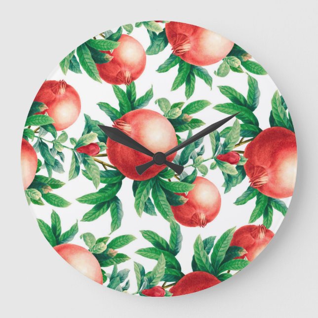 Relógio Grande Padrão de Garnet (Frente)