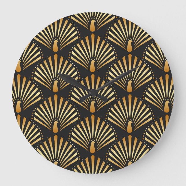 Relógio Grande Padrão de ouro de arte (Frente)