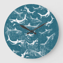 Padrão de Tubarão Azul em Descamação