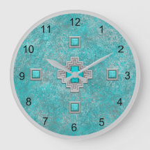 Padrão Geométrico do Turquesa do Sudoeste