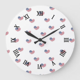 Relógio Grande Padrões de amor