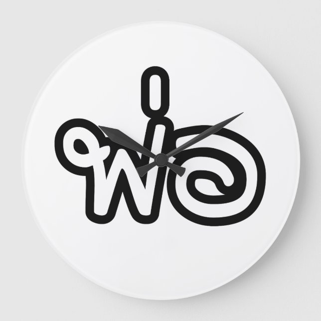 Relógio Grande Pai Tailandês - พ่ อ / Phaw - Script de Idioma Tai (Frente)