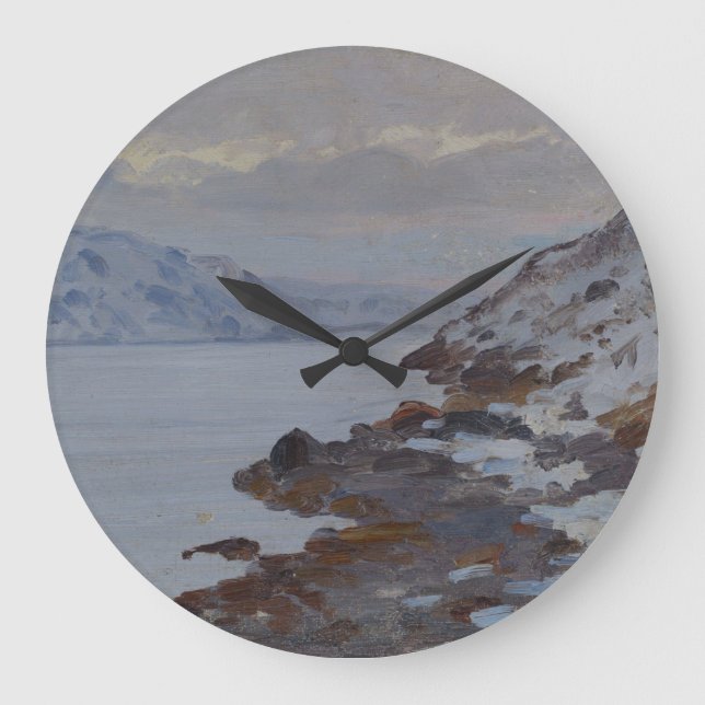 Relógio Grande Paisagem de Aleksandr Borisov (Frente)