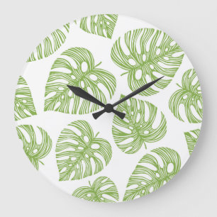 Relógio Grande Palm Exótico Deixa Vintage