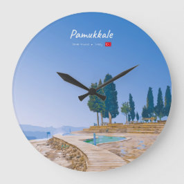 Relógio Grande Pamukkale, Turquia - Piscinas Termais