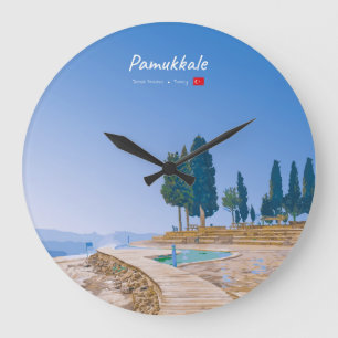 Relógio Grande Pamukkale, Turquia - Piscinas Termais