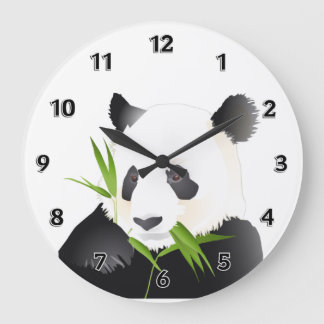 Relógio Grande Panda Bear