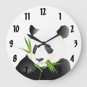 Relógio Grande Panda Bear Large Clock