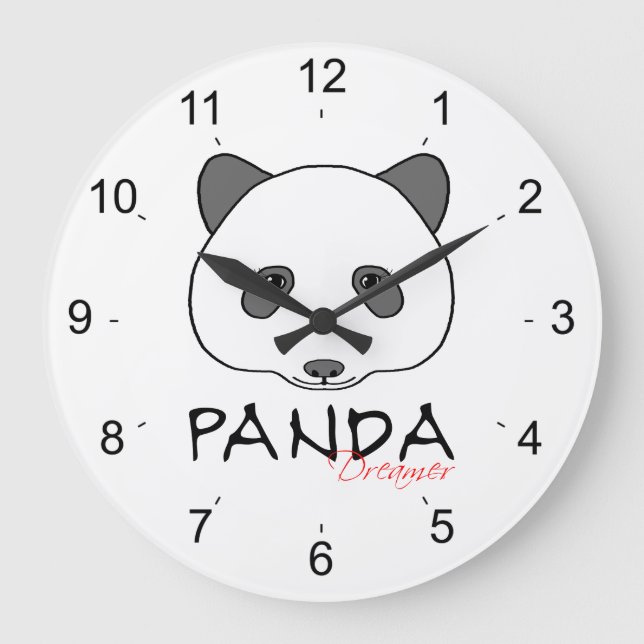 Relógio Grande Panda Dreamer (Frente)