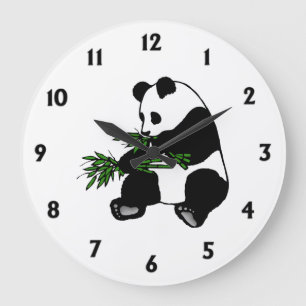 Relógio Grande Panda Gigante