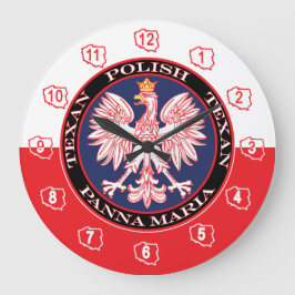 Relógio Grande Panna Maria Round Texan