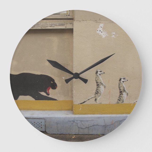 Relógio Grande Pantera no Prowl (Frente)