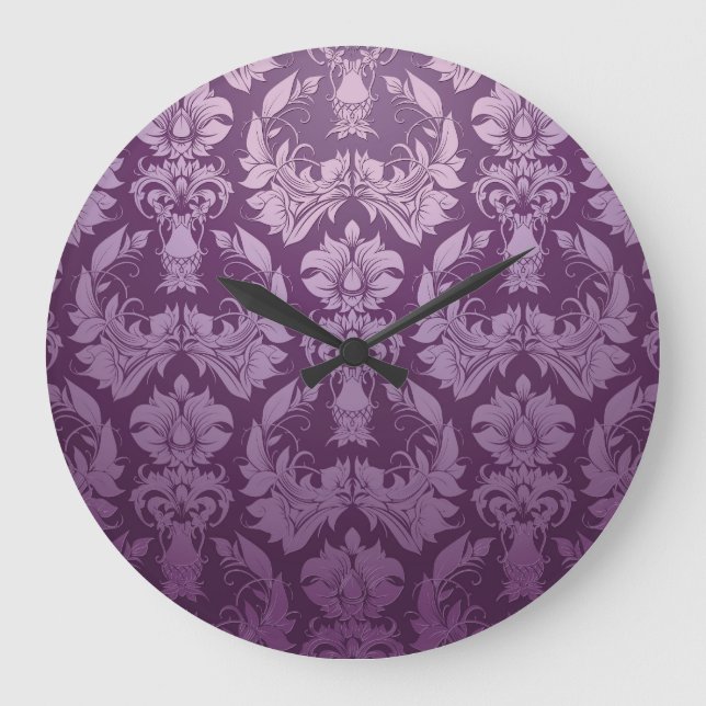 Relógio Grande Papel de parede clássico: Design de imagem sem cos (Frente)