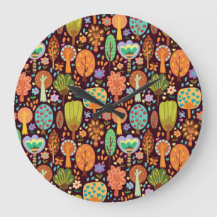 Relógio Grande Papel de parede exterior Textura sem costura