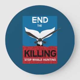 Relógio Grande Parar a caça à baleia | Proibição da proteção mari