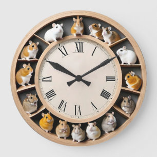 Relógio Grande Pare! Hora do Hamster