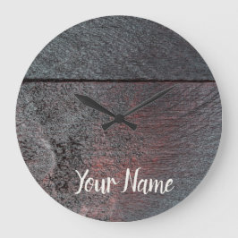 Relógio Grande Parede de madeira de mogno usada