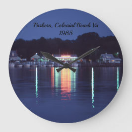 Relógio Grande Parker's, Colonial Beach Virginia, 