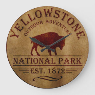 Relógio Grande parque nacional de yellowstone