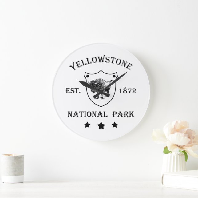 Relógio Grande Parque Nacional de Yellowstone (Lar)