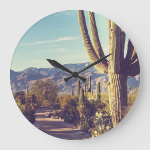 Relógio Grande Parque Nacional Saguaro, representação cênica.