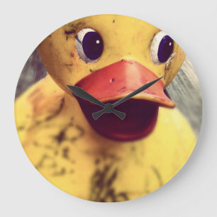 Relógio Grande pato de borracha