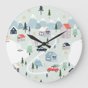 Relógio Grande Pátria de inverno: Natal do Urso Polar