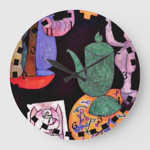 Relógio Grande Paul Klee: Sem Título (Vida Estática)
