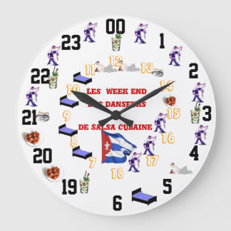 Relógio Grande Pendule Humoristique des semanais