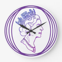 Perfil da Rainha Elizabeth