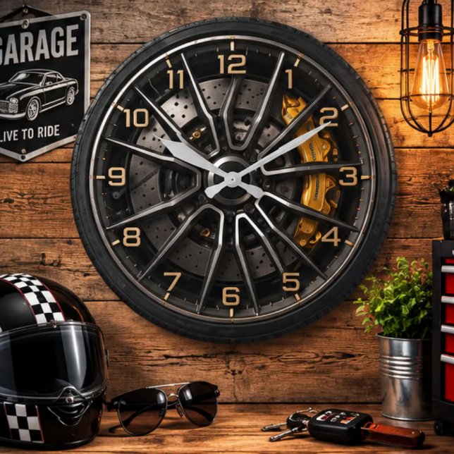 Relógio Grande Performance Wheel Rim (Criador carregado)