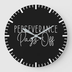 Relógio Grande Perseverança paga - Gym, Hustle, sucesso