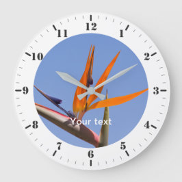 Relógio Grande Personalizar com marcadores de hora e marcadores d