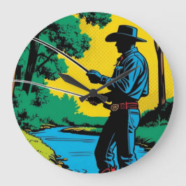 Relógio Grande Pescador em Riverbank