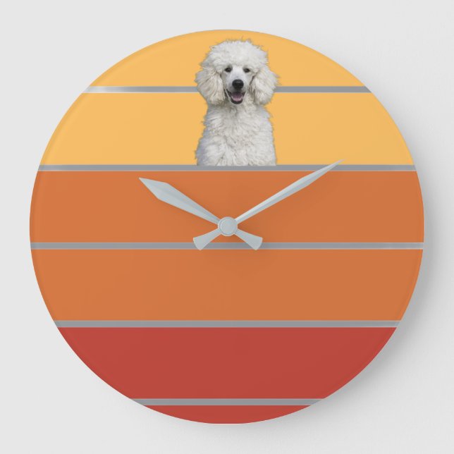 Relógio Grande Pet Retro (Frente)